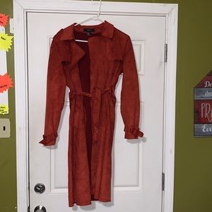 Never worn suede coat